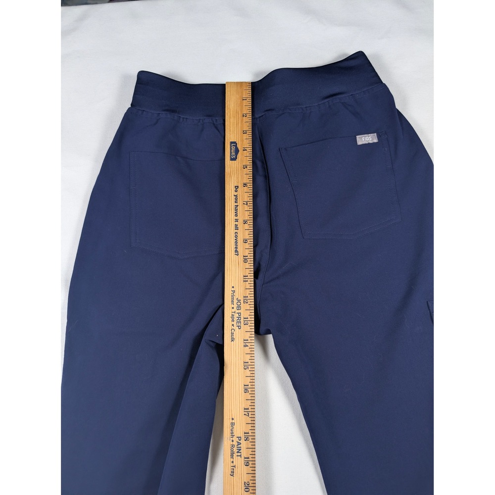 FIGS Scrub Pants Womens Small Navy Zamora High Waisted Yoga Jogger W22SW2012 NEW - Picture 4 of 11